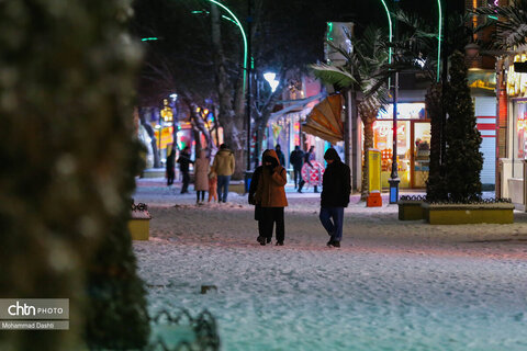 شب برفی اردبیل