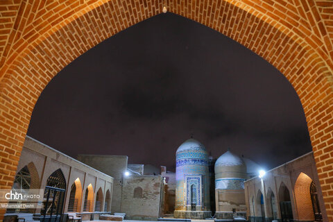 شب برفی اردبیل