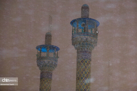 شب برفی اردبیل