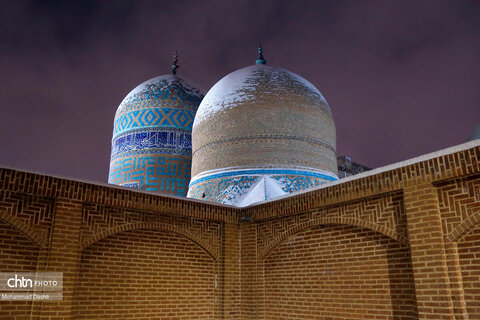 شب برفی اردبیل