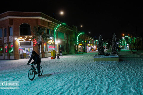 شب برفی اردبیل