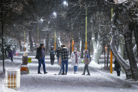 شب برفی اردبیل