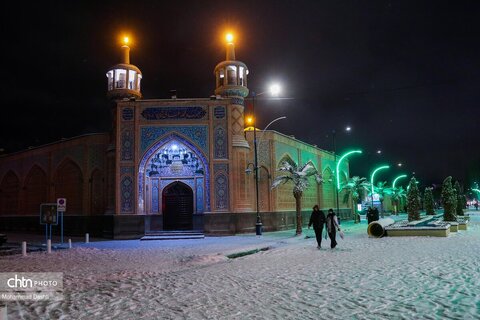 شب برفی اردبیل