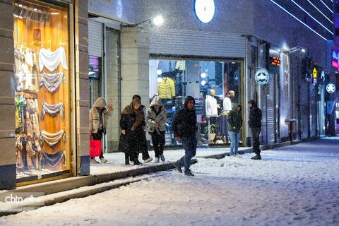 شب برفی اردبیل