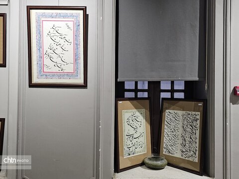 افتتاح نمایشگاه خوشنویسی «عید تا عید» در موزه نقاشی پشت شیشه