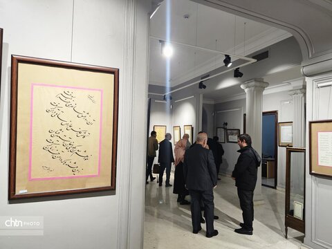 افتتاح نمایشگاه خوشنویسی «عید تا عید» در موزه نقاشی پشت شیشه