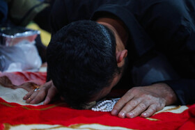 مراسم معنوی اعتکاف در اردبیل