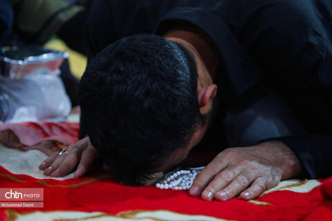 مراسم معنوی اعتکاف در اردبیل