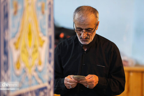 مراسم معنوی اعتکاف در اردبیل