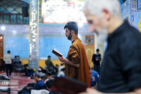 مراسم معنوی اعتکاف در اردبیل