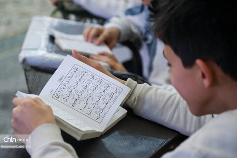 مراسم معنوی اعتکاف در اردبیل