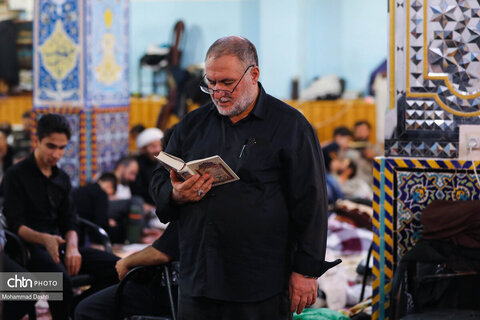 مراسم معنوی اعتکاف در اردبیل