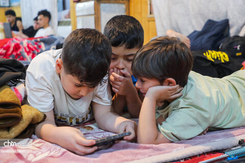 مراسم معنوی اعتکاف در اردبیل