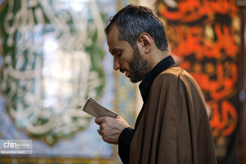 مراسم معنوی اعتکاف در اردبیل