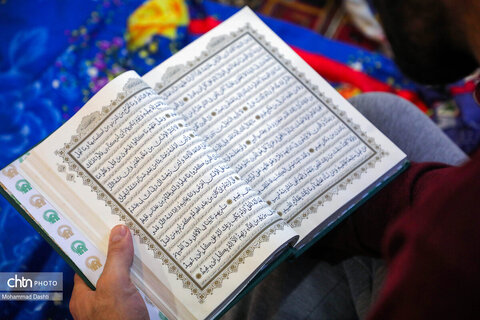 مراسم معنوی اعتکاف در اردبیل