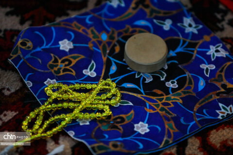 مراسم معنوی اعتکاف در اردبیل