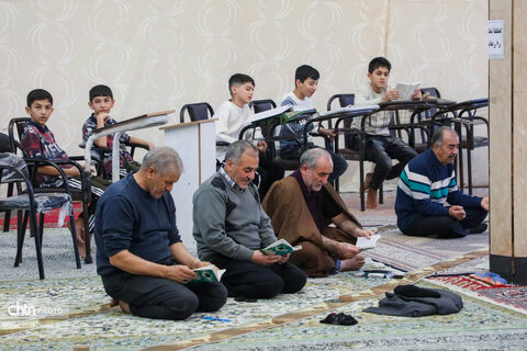 مراسم معنوی اعتکاف در اردبیل