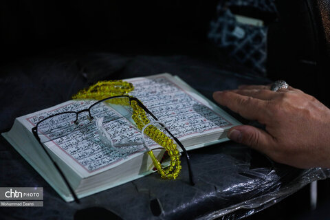 مراسم معنوی اعتکاف در اردبیل