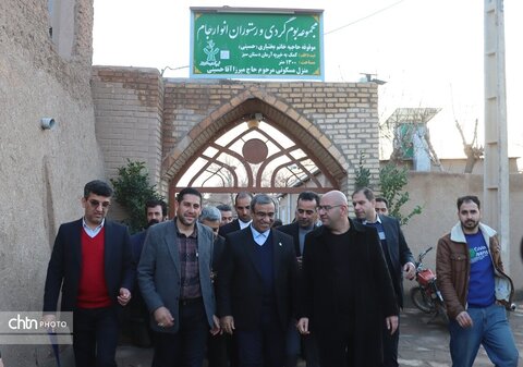 بازدید و آیین افتتاحیه ظرفیت های گردشگری وصنایع دستی   در سفر مظفری استاندار خراسان رضوی به همراه مدیران استانی به شهرستان تربت جام