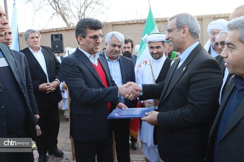 بازدید و آیین افتتاحیه ظرفیت های گردشگری وصنایع دستی   در سفر مظفری استاندار خراسان رضوی به همراه مدیران استانی به شهرستان تربت جام