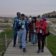 بازدید گروهی از گردشگران ناشنوا از میراث‌جهانی شوش و شوشتر