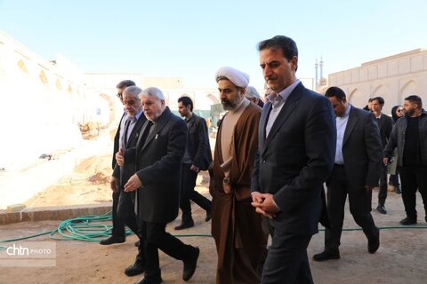 یزد در کانون توجه ملی؛ بازدیدهای فشرده وزیر میراث‌فرهنگی در سفر یک‌روزه به شهر جهانی