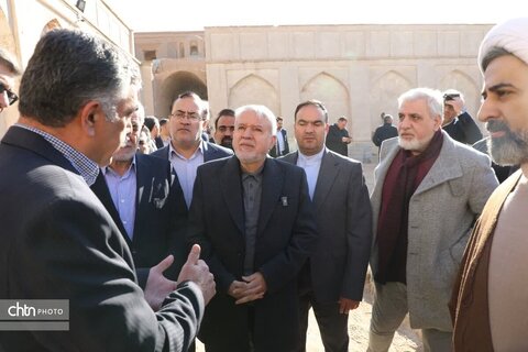 یزد در کانون توجه ملی؛ بازدیدهای فشرده وزیر میراث‌فرهنگی در سفر یک‌روزه به شهر جهانی
