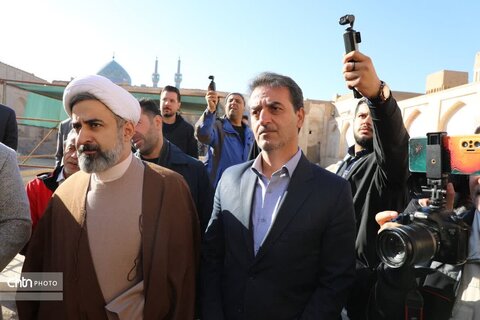 یزد در کانون توجه ملی؛ بازدیدهای فشرده وزیر میراث‌فرهنگی در سفر یک‌روزه به شهر جهانی