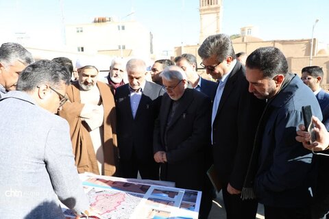 توسعه گردشگری و صیانت از میراث تاریخی؛ بازدیدهای میدانی وزیر میراث‌فرهنگی از پروژه‌های شاخص یزد_تصویری ۲