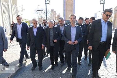 توسعه گردشگری و صیانت از میراث تاریخی؛ بازدیدهای میدانی وزیر میراث‌فرهنگی از پروژه‌های شاخص یزد_تصویری ۲