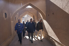 بازدید مدیرکل میراث‌فرهنگی از بافت تاریخی شهر کرمان