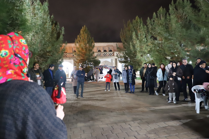 اجرای مراسم آیینی در باغ و عمارت جهانی اکبریه بیرجند