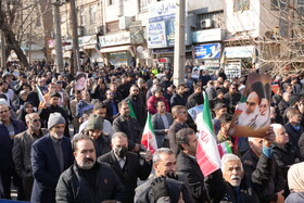 تشییع پیکر شهدای مدافع امنیت کرمانشاه