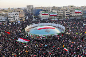 نمایش اقتدار و اتحاد مردم در راهپیمایی ۲۲ دی‌ماه