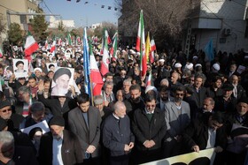 حضور پرشور مردم قم در محکومیت تروریست‌های آشوبگر