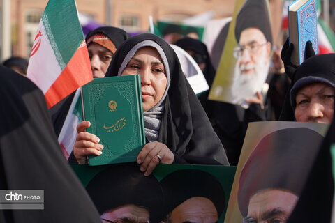 تجمع باشکوه مردم ارومیه در محکومیت  اقدامات تروریستی