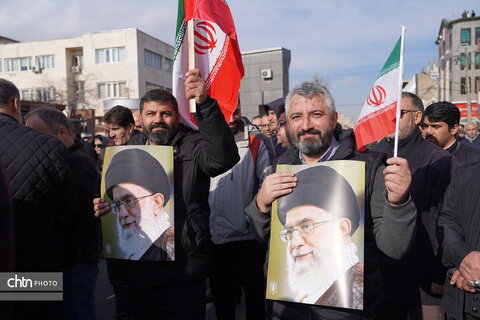 تجمع باشکوه مردم ارومیه در محکومیت  اقدامات تروریستی