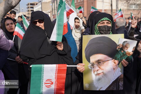 تجمع باشکوه مردم ارومیه در محکومیت  اقدامات تروریستی