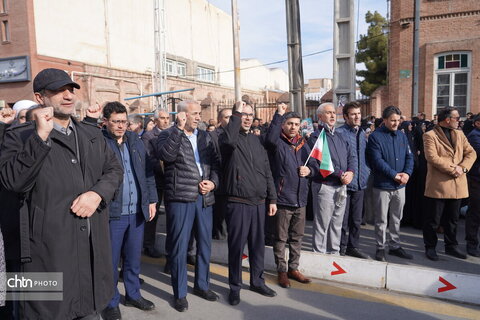 تجمع باشکوه مردم ارومیه در محکومیت  اقدامات تروریستی