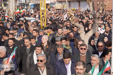 تجمع باشکوه مردم ارومیه در محکومیت  اقدامات تروریستی