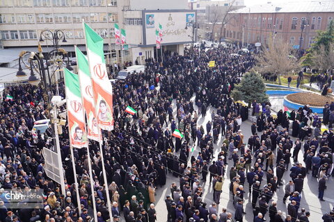 تجمع باشکوه مردم ارومیه در محکومیت  اقدامات تروریستی