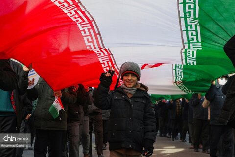 راهپیمایی محکومیت اغتشاشات در اردبیل