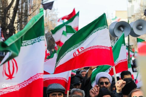 راهپیمایی محکومیت اغتشاشات در اردبیل