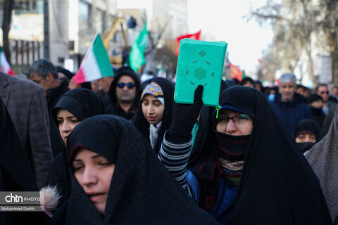 راهپیمایی محکومیت اغتشاشات در اردبیل