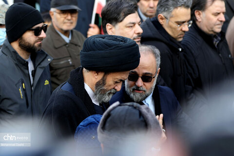 راهپیمایی محکومیت اغتشاشات در اردبیل