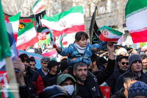 راهپیمایی محکومیت اغتشاشات در اردبیل