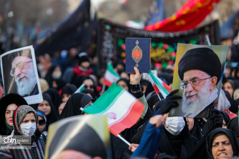 راهپیمایی محکومیت اغتشاشات در اردبیل