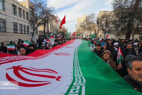 راهپیمایی محکومیت اغتشاشات در اردبیل