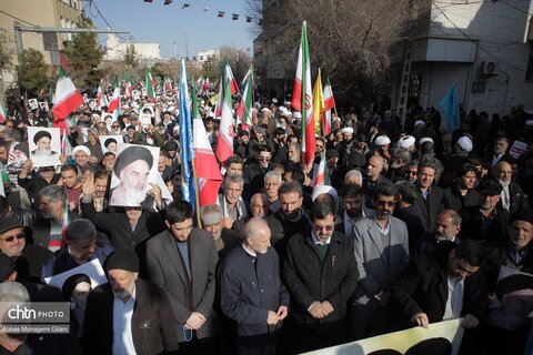 حضور پرشور مردم قم در محکومیت تروریست‌های آشوبگر