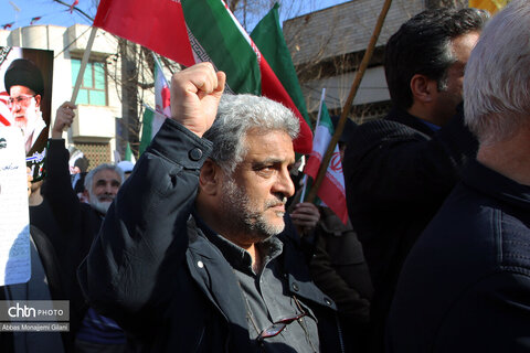 راهپیمایی پرشور مردم قم در محکومیت تروریست‌های آشوبگر